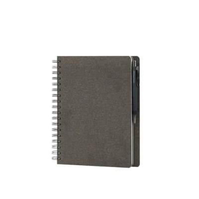 Imagen de Faber Castell &amp; Rössler Papier 201553 Cuaderno en blanco, 18 páginas café expreso y bolígrafo PolyBall, color negro