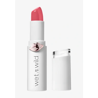 Imagen de Wet n Wild Megalast Lipstick, Barra de Labios Hidratante con Color Intenso, Acabado Brillante, Larga Duración, Vegana, Pinky Ring, Brillante