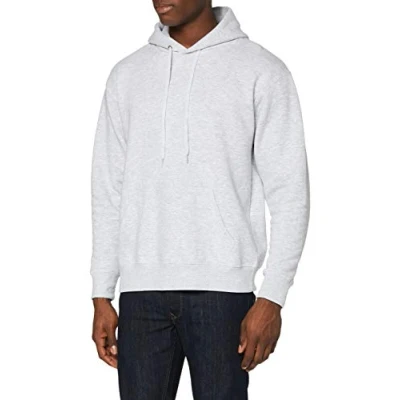 Imagen de Fruit of the Loom Ss106m, Sudadera con capucha para Hombre, Gris (Charcoal), Small