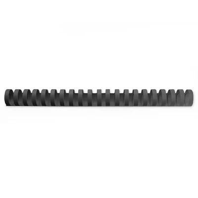 Imagen de GBC 4028602 Canutillo plástico DIN A4 21 anillas 22 mm (caja 100) color negro