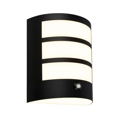 Imagen de BRILONER aplique de pared LED sin conexión a la red con toque, regulable en pasos, temporizador 15 min., recargable, exterior, apliques 18x15x7 cm, negro