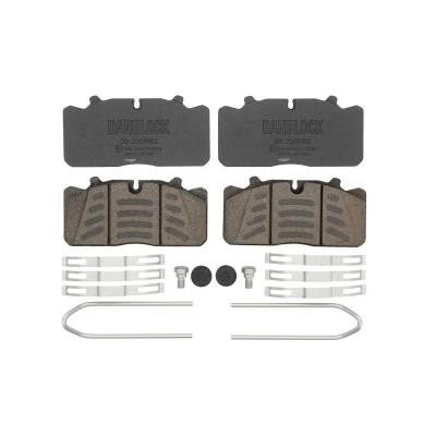 Imagen de DANBLOCK DB 2908882 Juego de pastillas freno preparado para indicador desgaste RENAULT TRUCKS: Midlum, IVECO: EuroCargo I III, MAN: L 2000
