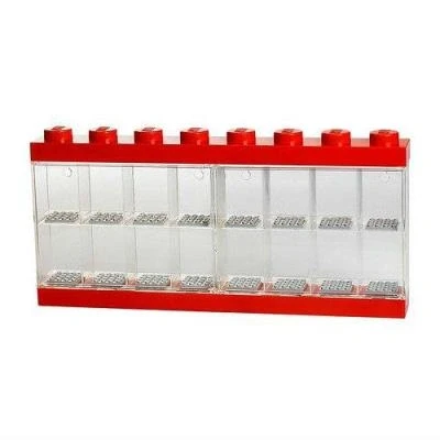 Imagen de Lego ladrillo de almacenaje para 16 minifiguras rojo