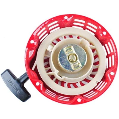 Imagen de Poweka GX160 Arranque de Retroceso Compatible con Motoazada GX120 4HP 5.5HP GX200 6.5HP GX168 Generador Motor Reemplace Número Pieza 28400 ZE1 003ZF ZH8 013YA