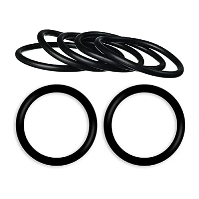 Imagen de 5 Piezas Junta Tórica de Goma, Arandelas Nitrilo OD 80mm ID 68.6mm Ancho 5.7mm, Goma Surtidas para Grifos Cocina y Fontaneria Reparación Rápida Automática Othmro