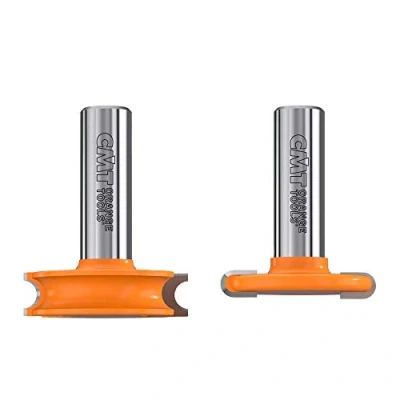 Imagen de CMT Orange Tools 955.701.11 Juego 2 fresas para juntas hm s 12 d 38.1 r 3.17