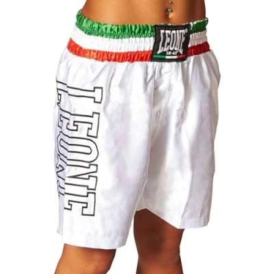 Imagen de LEONE 1947, Pantalones Cortos De Boxeo, Blanco, XS, AB733