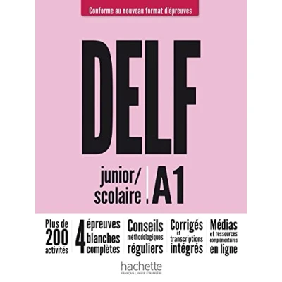 Imagen de Delf Junior/scolaire A1 Nouveau Format D Épreuves: Audio Et Vidéos En