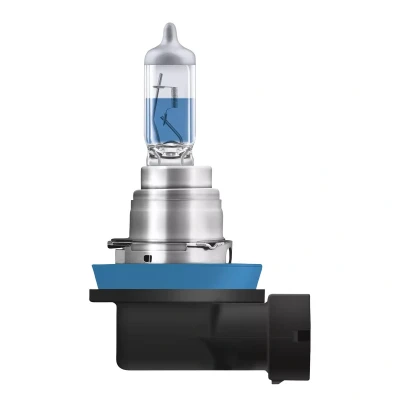 Imagen de OSRAM COOL BLUE INTENSE H8, hasta 4.800K, lámpara de faro halógena, aspecto LED, caja plegable colgante (2 lámparas)