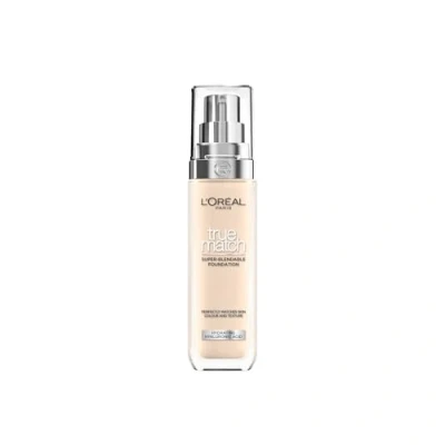 Imagen de L&#039;Oreal Paris Make up Designer Foundation Perfect Match, Base de maquillaje, Fusión Perfecta con el tono piel y Humedad, Color 1D/1W Golden Ivory, 30 ml (Paquete 1)
