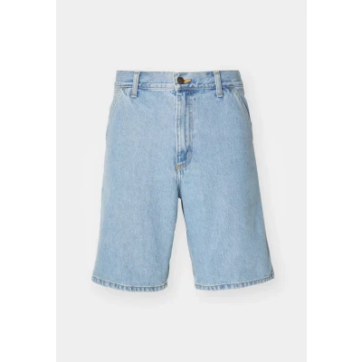 Imagen de Carhartt WIP Single KNEE Shorts vaqueros, Hombre, Talla: 31, Blue heavy stone