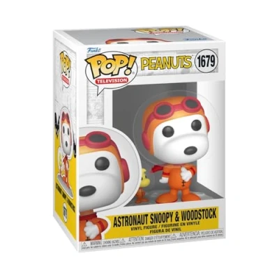 Imagen de Funko Pop! Animation: Peanuts Space Snoopy Classic Figura de Vinilo Coleccionable Idea Regalo Mercancia Oficial Juguetes para Niños y Adultos Cartoons Fans