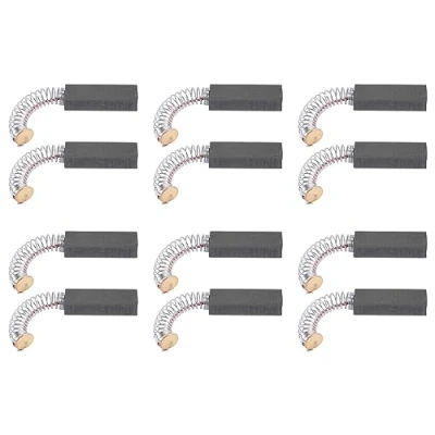 Imagen de Spactz Escobillas de carbón (6 pares) para motor eléctrico 6 x 8 24 mm