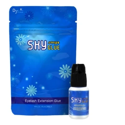 Imagen de Pegamento Sky Glue para extensiones de pestañas Profesional Fijación ultra fuerte Larga duración Diferentes variedades 5 ml S+