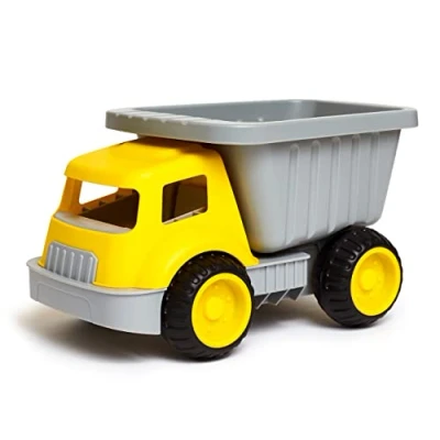 Imagen de Hape E4084 Load &amp; Tote Dump Truck Push and Pull All Terrain Vehicle Toy