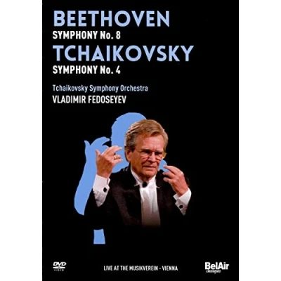 Imagen de Beethoven Symphony No. 8 / Tchaikovsky 4 Dvd FEDOSEYEV