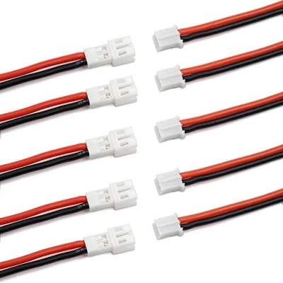 Imagen de elechawk 10 cables de conector macho y hembra para batería JJRC H36 H67 Blade Inductrix Eachine E010 E013
