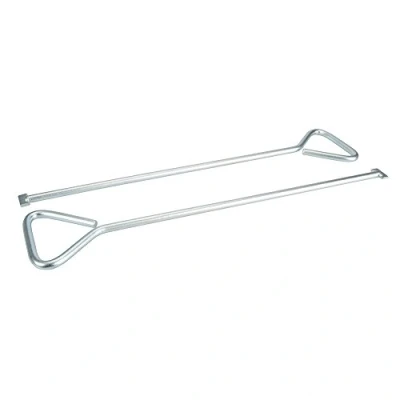 Imagen de Silverline Tools 639345 Llaves en T para tapa de alcantarilla, 2 pzas (620 mm)