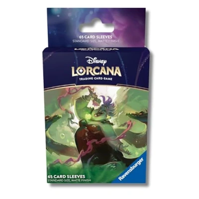 Imagen de Ravensburger Disney Lorcana TCG: Úrsula, 65 Fundas para Cartas Coleccionables, Acabado Mate, Accesorios
