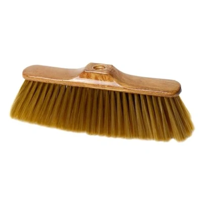 Imagen de MAYA Escoba CACHÉ. Barrido Extra Suave para Suelos Delicados. Taco de Madera Barnizada y Fibras Especiales Parqué.