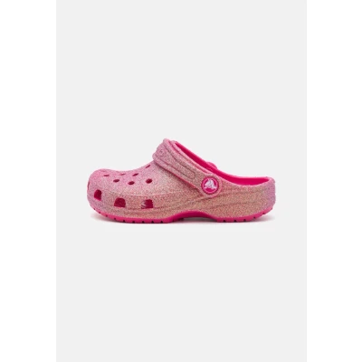 Imagen de Crocs Classic Iridescent Glitter Sandalias planas para niños, Talla: 34/35, Dragon fruit Zapatos