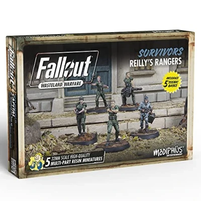 Imagen de Modiphius Entertainment Fallout Wasteland Warfare Survivors: Reilly&#039;s Rangers Miniatures Unpainted