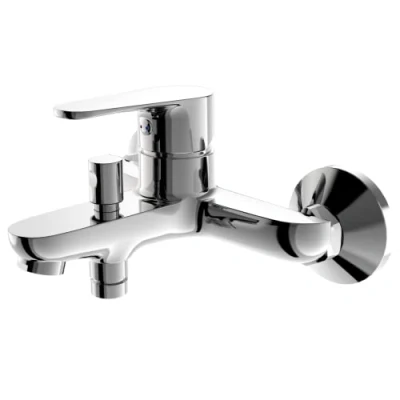 Imagen de EMKE F03SMW03CP Grifo monomando para bañera, color cromo