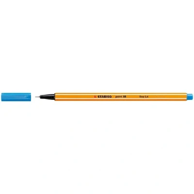 Imagen de Rotulador stabilo punta de fibra point 88 azul ultramar 0,4 mm
