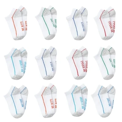 Imagen de L&amp;K II 12 pares de calcetines infantiles piezas, deportivos para niños, adolescentes y jóvenes algodón 2877 31 34