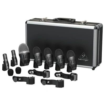 Imagen de Behringer BC1500 Premium Juego de micrófonos batería 7 piezas para aplicaciones estudio y en vivo