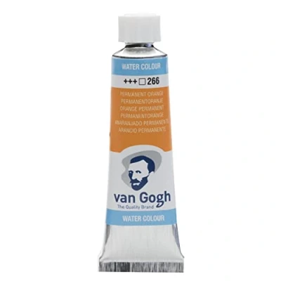 Imagen de Van Gogh 10 ml Pintura de Acuarela Permanente Naranja
