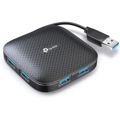 Imagen de TP Link UH400 USB 3.0, hub de 4 puertos datos portátil para Mac, iMac, MacBook Pro Air, Ultrabooks, Win 10 Tablet y cualquier PC