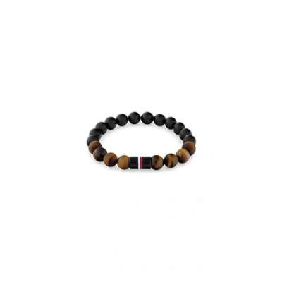 Imagen de Tommy Hilfiger Jameson Pulsera, Hombre, Talla: One Size, Black/brown