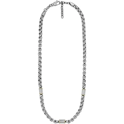 Imagen de Fossil Collar, Hombre, Talla: One Size, Gold/silver