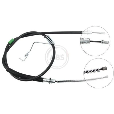 Imagen de A.B.S. K17017 Cable de Freno Mano 1587 para dirección izquierda/derecha FORD: Transit Mk5 Furgón, Camión plataforma/Chasis
