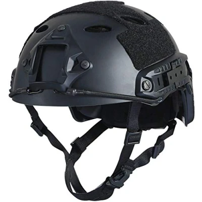 Imagen de Airsoft Fast PJ Casco táctico superior Ops, núcleo protector, con almohadillas para el ocio al aire libre Paintball