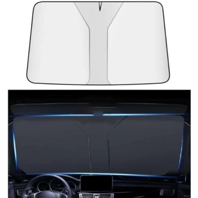 Imagen de ZXBL Parasol del Parabrisas Coche para Skoda Kodiaq 2024 2025, Reflectante Coche, Plegable, Mantén tu Fresco,B