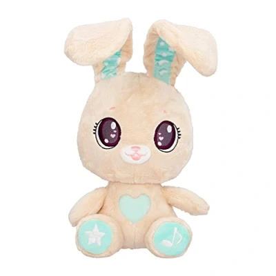 Imagen de PEEKAPETS Conejito Interactivo, Peluche Divertido y Suave que Mueve las Orejas Hace Luces Sonidos, Juguete Regalo para Bebés Niños
