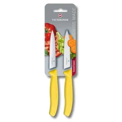 Imagen de Victorinox Paring Knife Set Swiss Classic Yellow 2 Piece