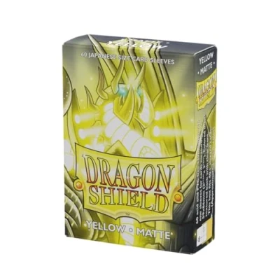 Imagen de Dragon Shield ART11114 (60) Nein Japanese Size Sleeves 60pk, Matte Yellow