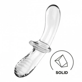 Imagen de Satisfyer Double Crystal Platanomelón