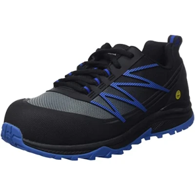 Imagen de Skechers Puxal ESD Composite Safey Toe Zapato, construcción Hombre, Negro, Azul, 43 EU