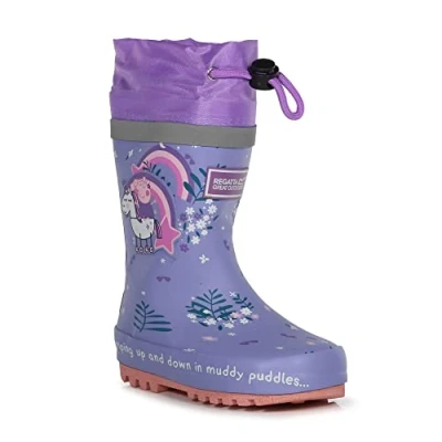 Imagen de Regatta PeppaSplash Welly, Botas de Lluvia, Lilac Bloom, 28 EU