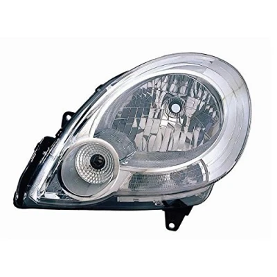 Imagen de PRASCO RN9184803 Faros derecha H4 transparente para circulación por la con electromotor servomotor reg. alcance luces