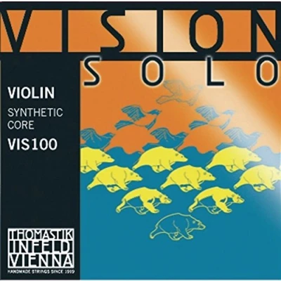 Imagen de Thomastik Cuerdas para violín Vision Synthetic Core, juego 4/4 mediana
