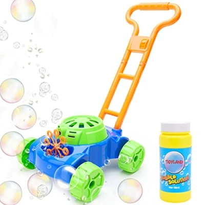 Imagen de Toyland® Lawn Bubble Mower Empuje el Juguete Cortacésped Juguetes al Aire Libre y Juegos de jardín