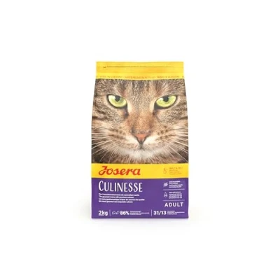 Imagen de Josera Pienso Gatos 2 kg Culinesse Mascota Adulta Bajo en Grasas a Base de Salmón y Omega 5 Ayuda Función Renal Favorece Pelo Piel