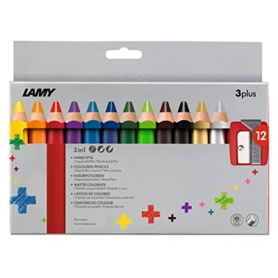 Imagen de Lamy 1223548 3plus Caja de lápices colores (12 unidades)