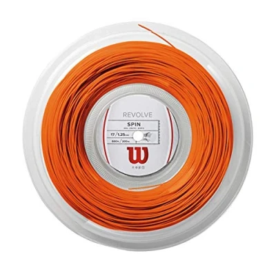 Imagen de Wilson Revolve, Cordaje Para Raquetas Unisex Adulto, Arado (Orange), 200 M