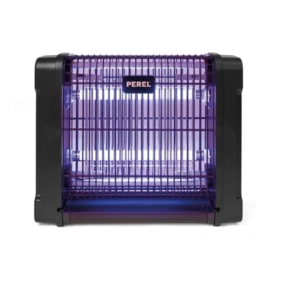 Imagen de Perel GIK07ON Trampa Electrica para Mosquitos, 360 con Luz UV Habitaciones de hasta 30 M2, 2 x 6 W